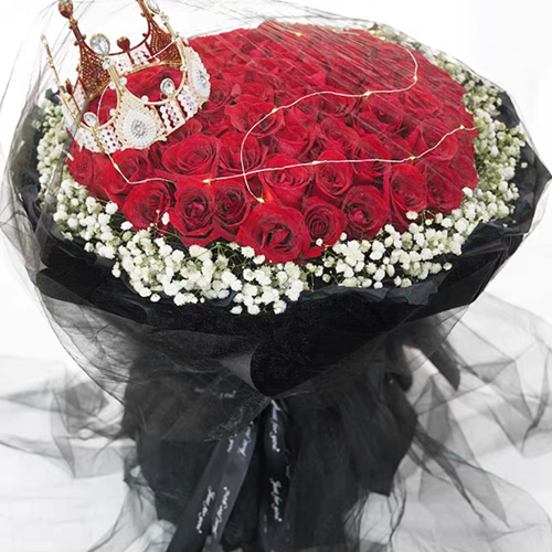 鲜花：真爱如初 99枝红玫瑰