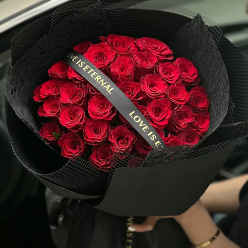 鲜花：爱的表白 29枝红玫瑰